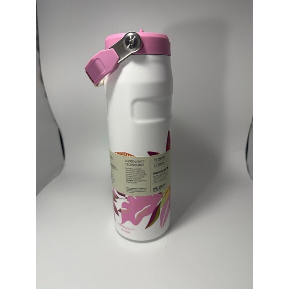 NEW Stanley Mother's Day Iceflow Bottle Flip Straw Lid Frost Tropic 24oz - Picture 3 of 6